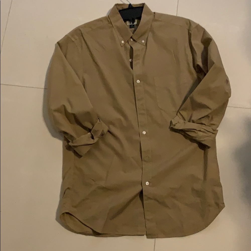 Jcrew khaki shirt
